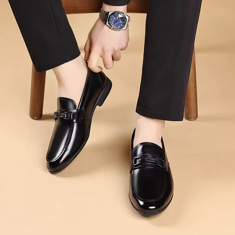 MEN'S LIGHT LUXURY HIGH-GRADE LEATHER SHOES